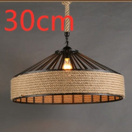 Hemp Rope Chandelier