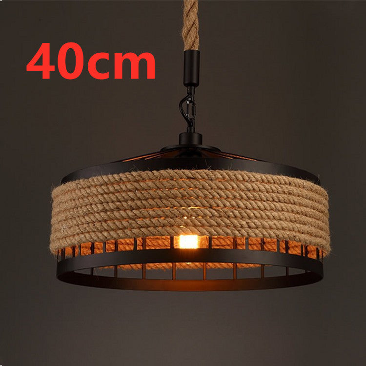 Hemp Rope Chandelier