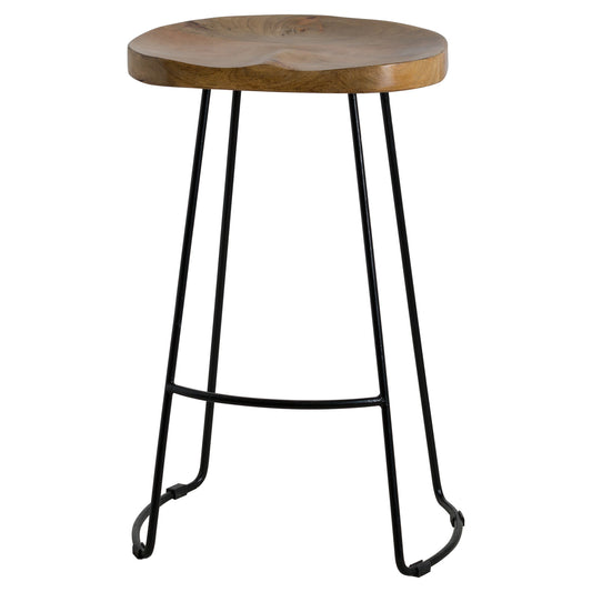 The Forge & Timber Sculpted Barstool