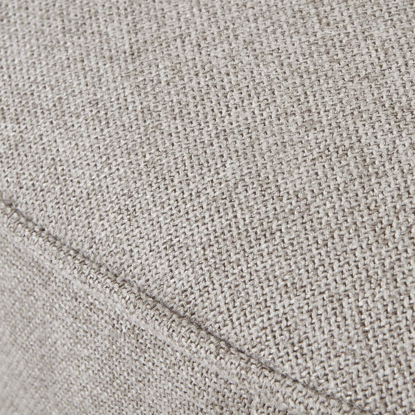 Oatmeal Twill Swivel Ottoman