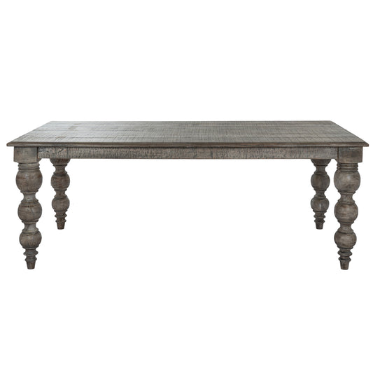 Satin Finish Rectangular Dining Table