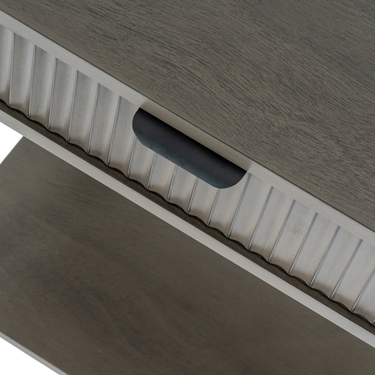 Grained Single-Drawer Side Table