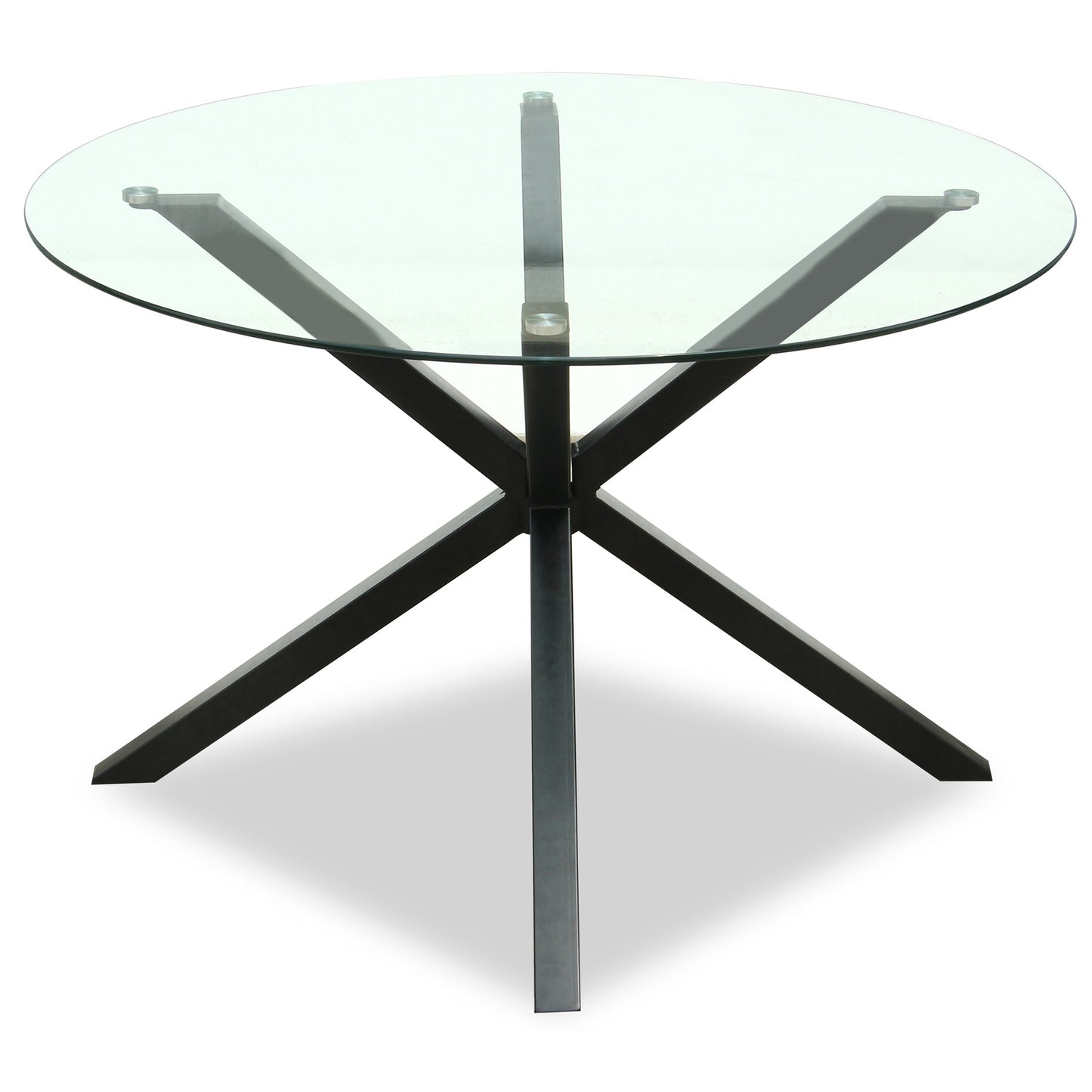 Architectural Glass Circular Dining Table