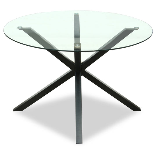 Architectural Glass Circular Dining Table