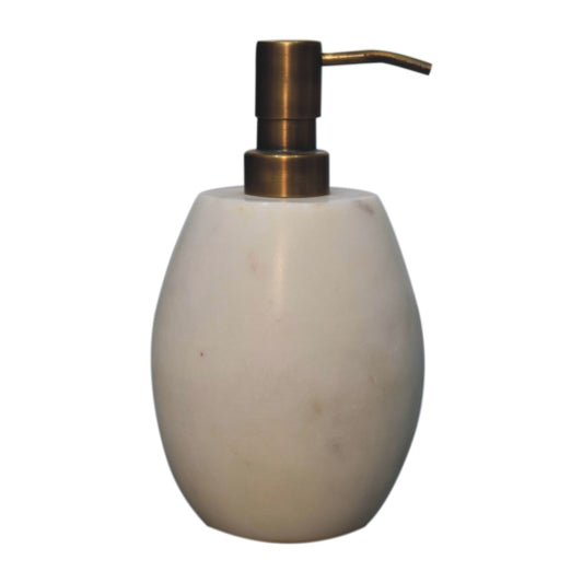White Marble Soap Dispenser (Set of 2)