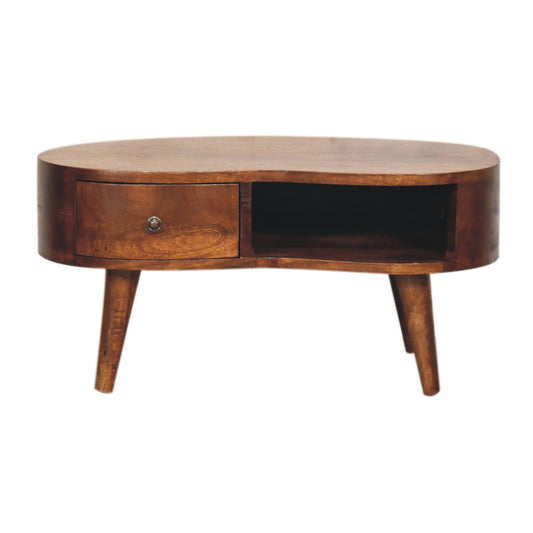 Chesnut Wave Coffee Table