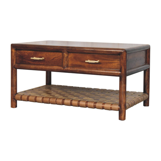 The Regency Woven Coffee Table