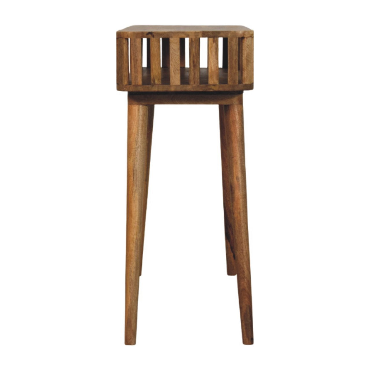 The Slatted Oak Console