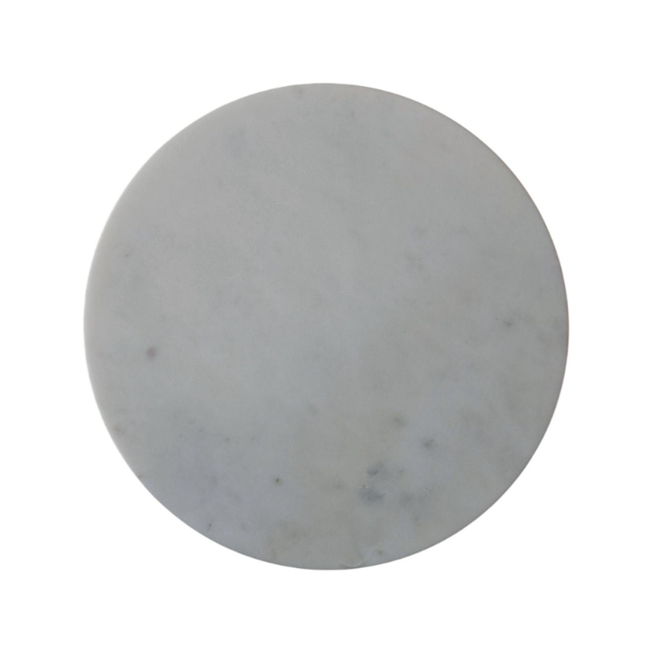The Marble Top Fluted Side Table