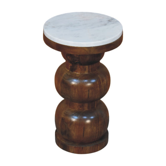 The Marble Top Bulla Side Table