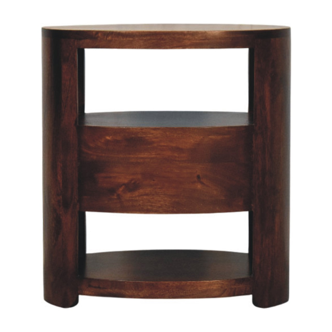 The Semi-Circular Fluted Bedside