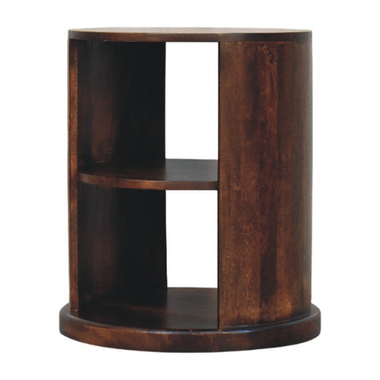 The Two-Tier Circular Side Table