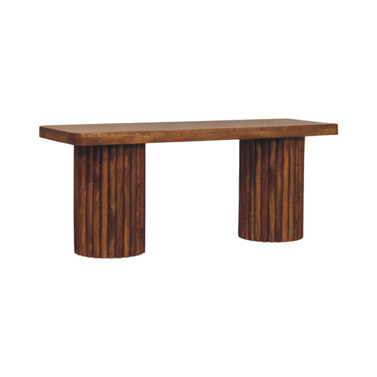 The Fluted Cylinder Bench