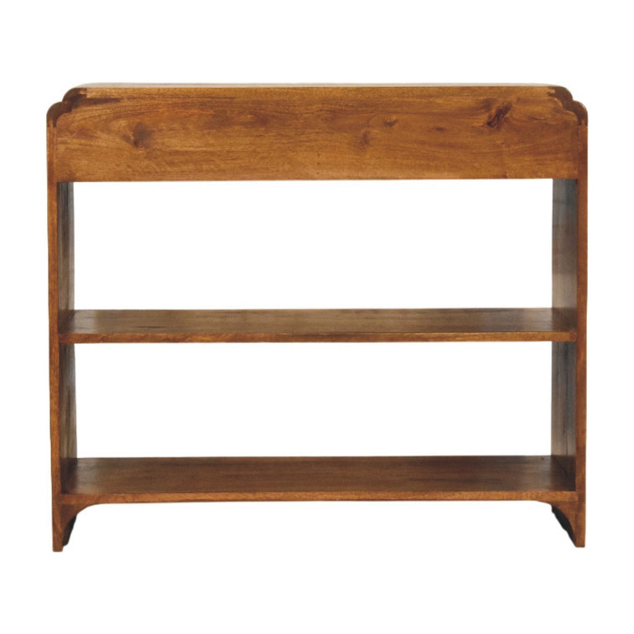 The Two-Drawer Tiered Console