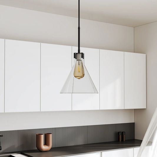 Minimal Glass Pendant Ceiling Light
