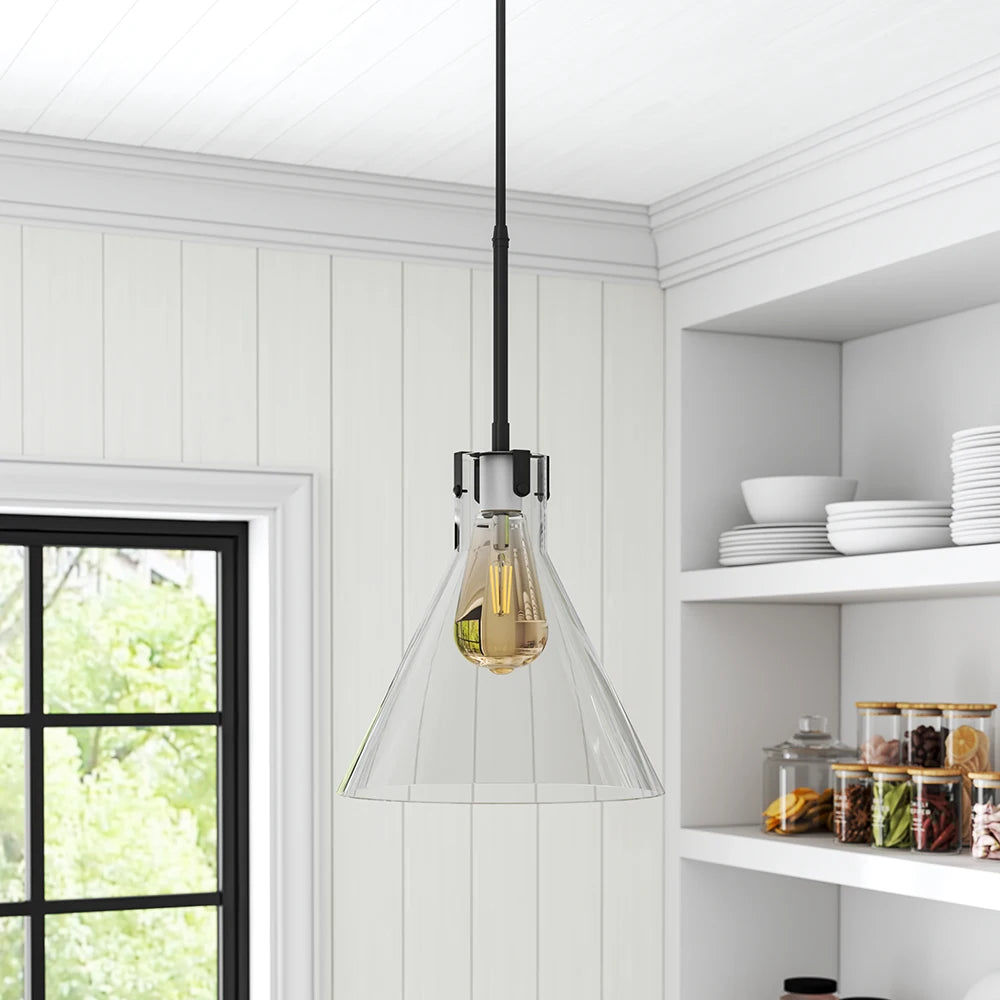 Minimal Glass Pendant Ceiling Light