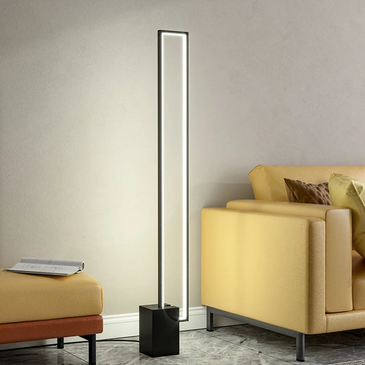 Minimal Rectangular LED Floor Lamp