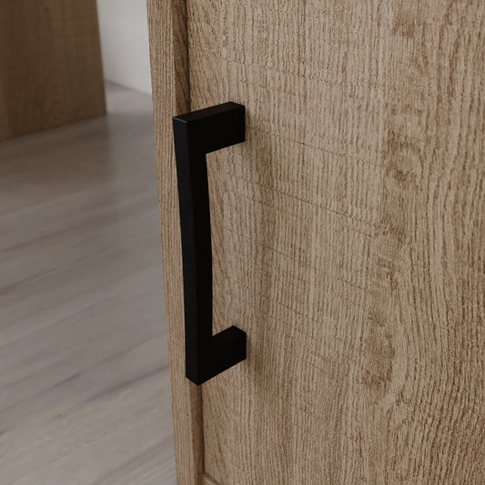 Office Table with Adjustable Storage