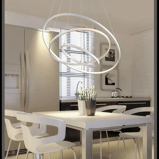 Circular Tiered LED Ceiling Light
