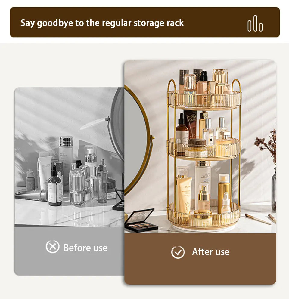 360° Rotating Storage Shelf