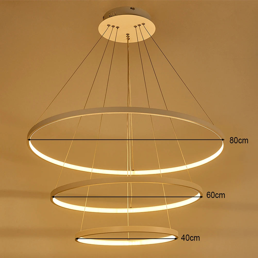 Circular Tiered LED Ceiling Light