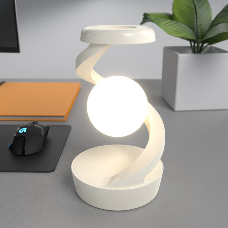 Levitating Moon Desk Lamp