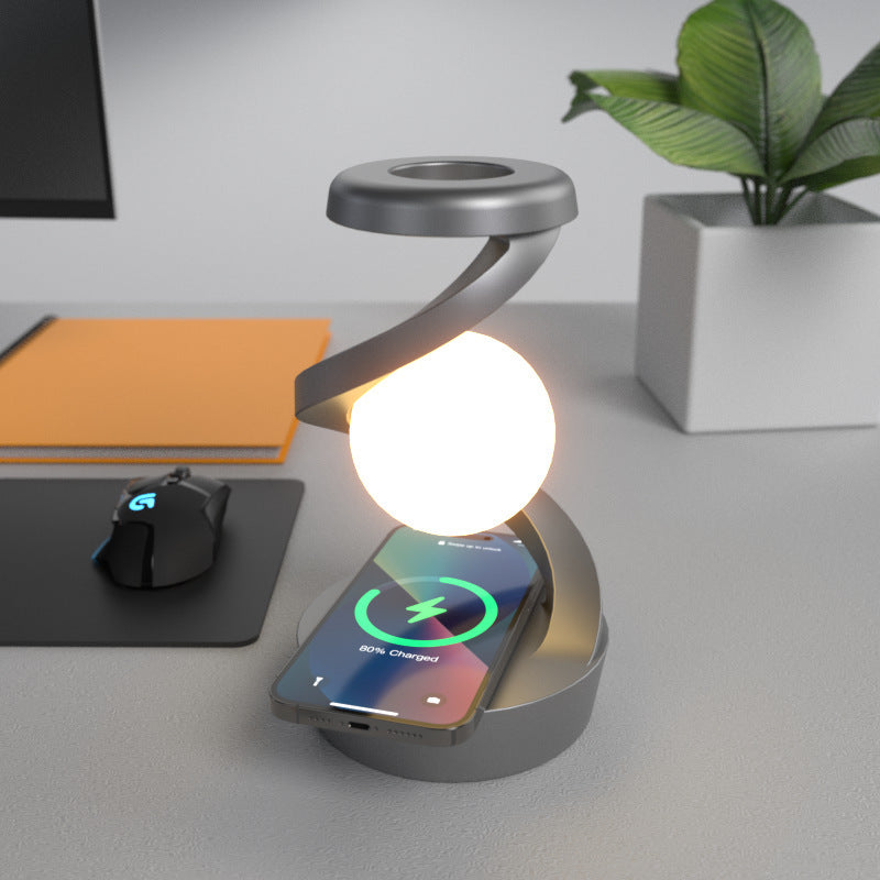 Levitating Moon Desk Lamp