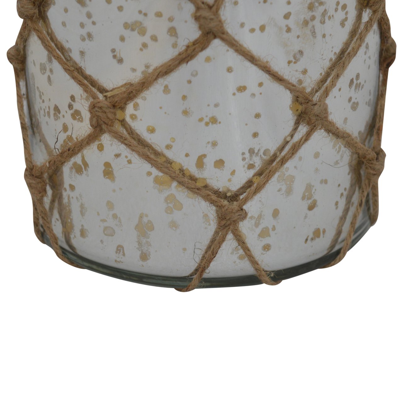 Vintage Glass Jar Lantern
