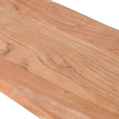 Natural Acacia Live Edge Bench