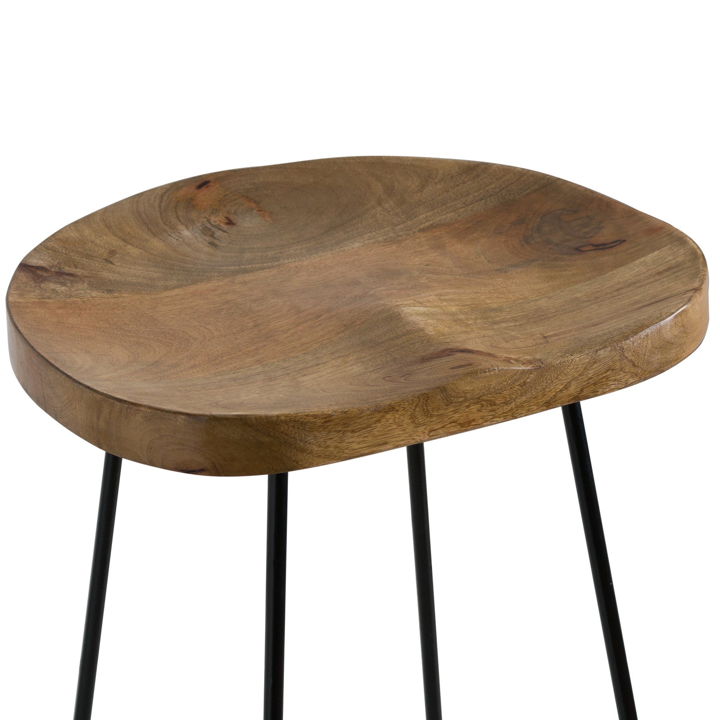 The Forge & Timber Sculpted Barstool