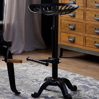 The Forge Adjustable Machinist Stool