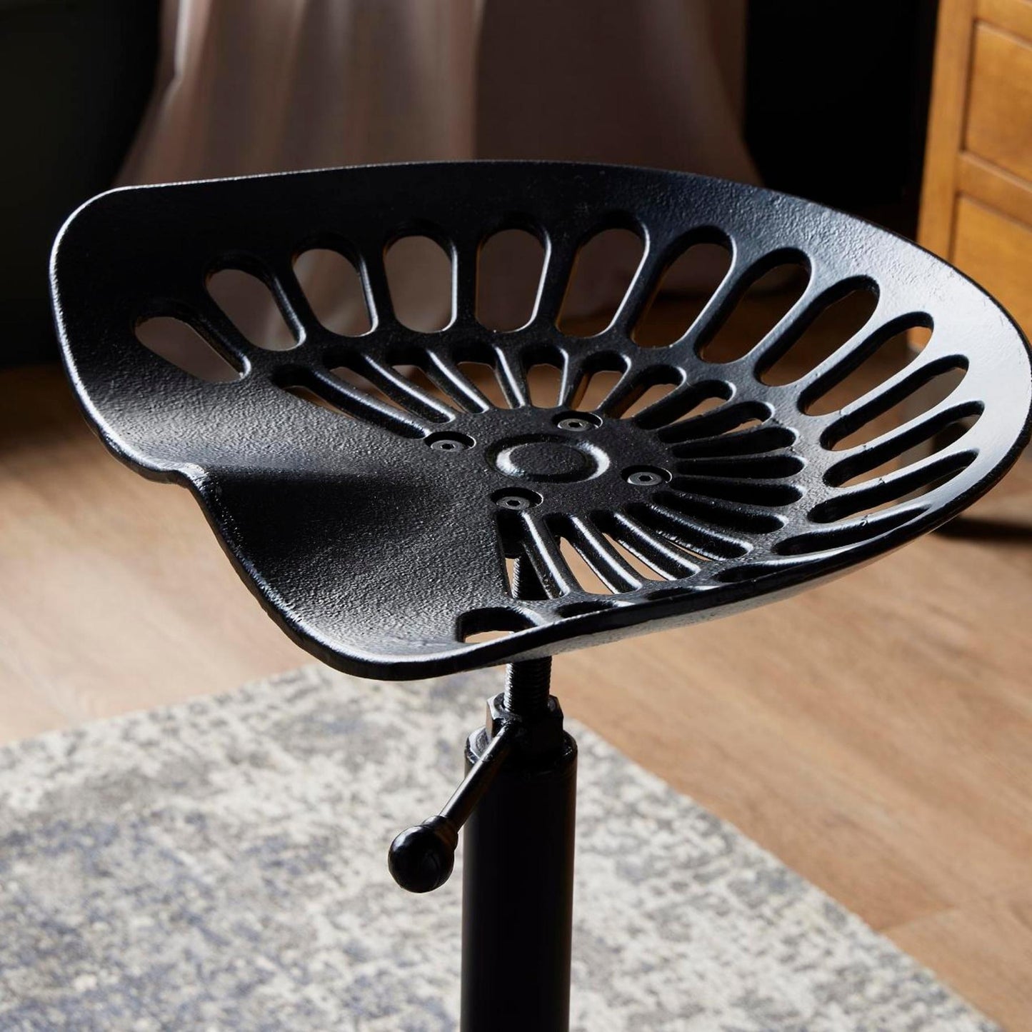 The Forge Adjustable Machinist Stool