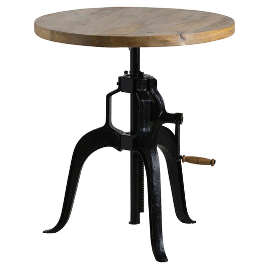 The Crank-Lift Mechanical Bistro Table
