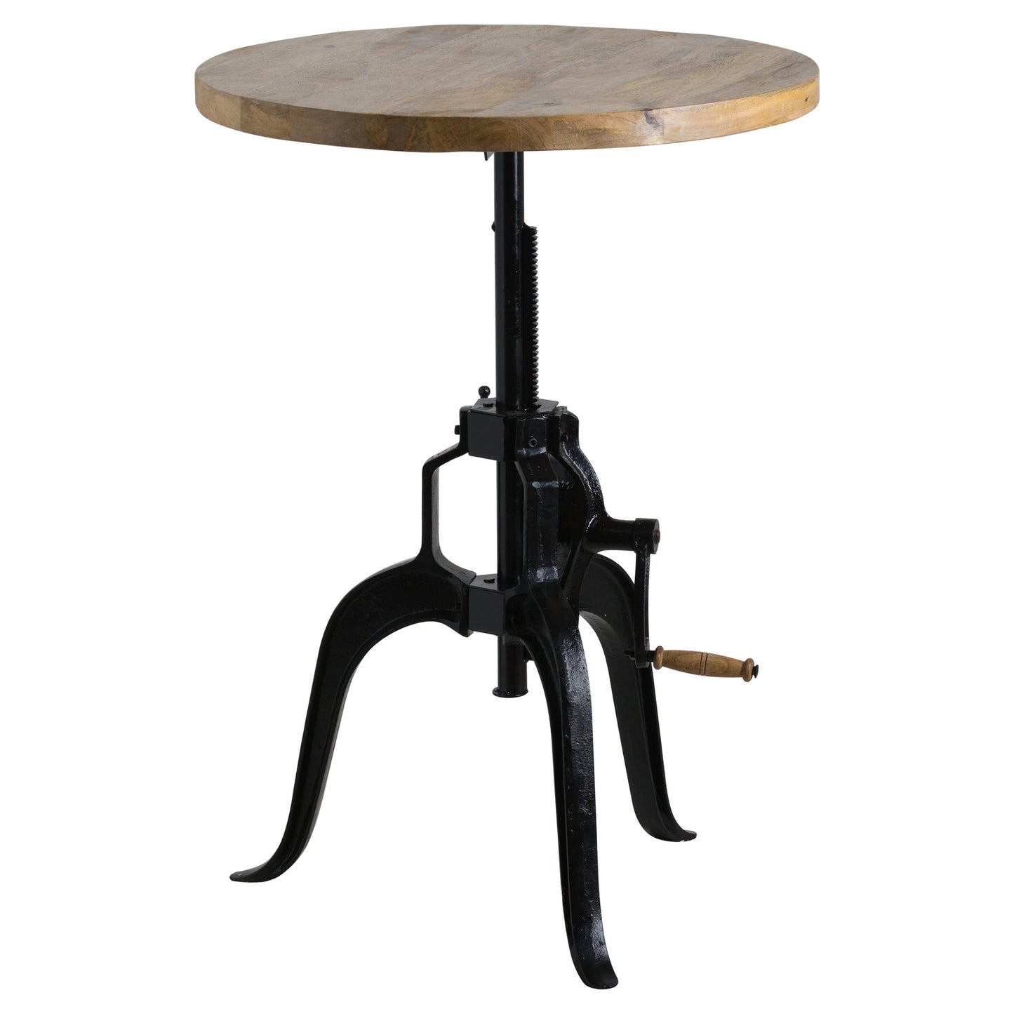 The Crank-Lift Mechanical Bistro Table