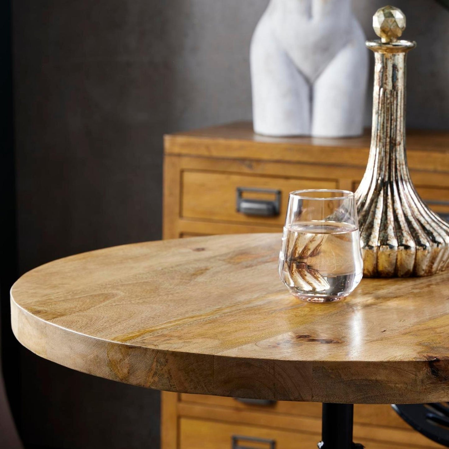 The Crank-Lift Mechanical Bistro Table