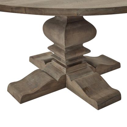 The Valensole Pedestal Round Dining Table