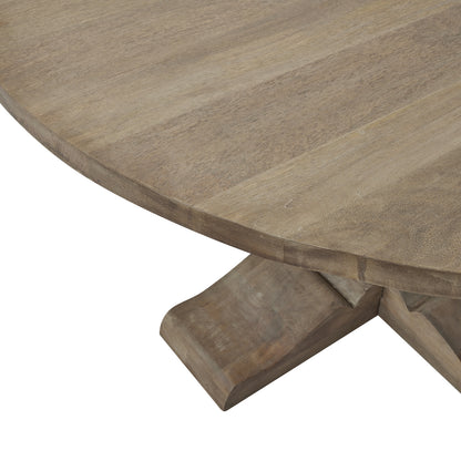 The Valensole Pedestal Round Dining Table