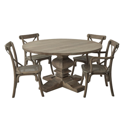 The Valensole Pedestal Round Dining Table