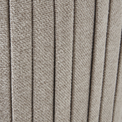 Oatmeal Twill Swivel Ottoman