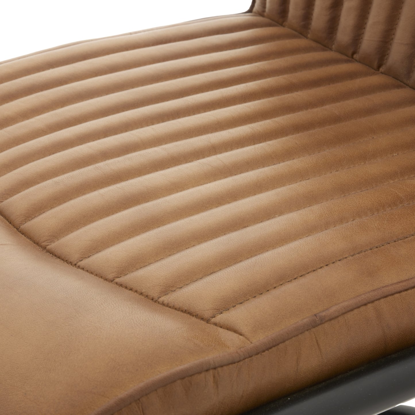 The Bronte Caramel Leather Dining Chair