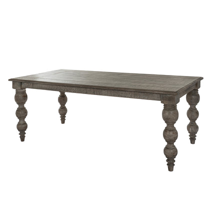 Satin Finish Rectangular Dining Table