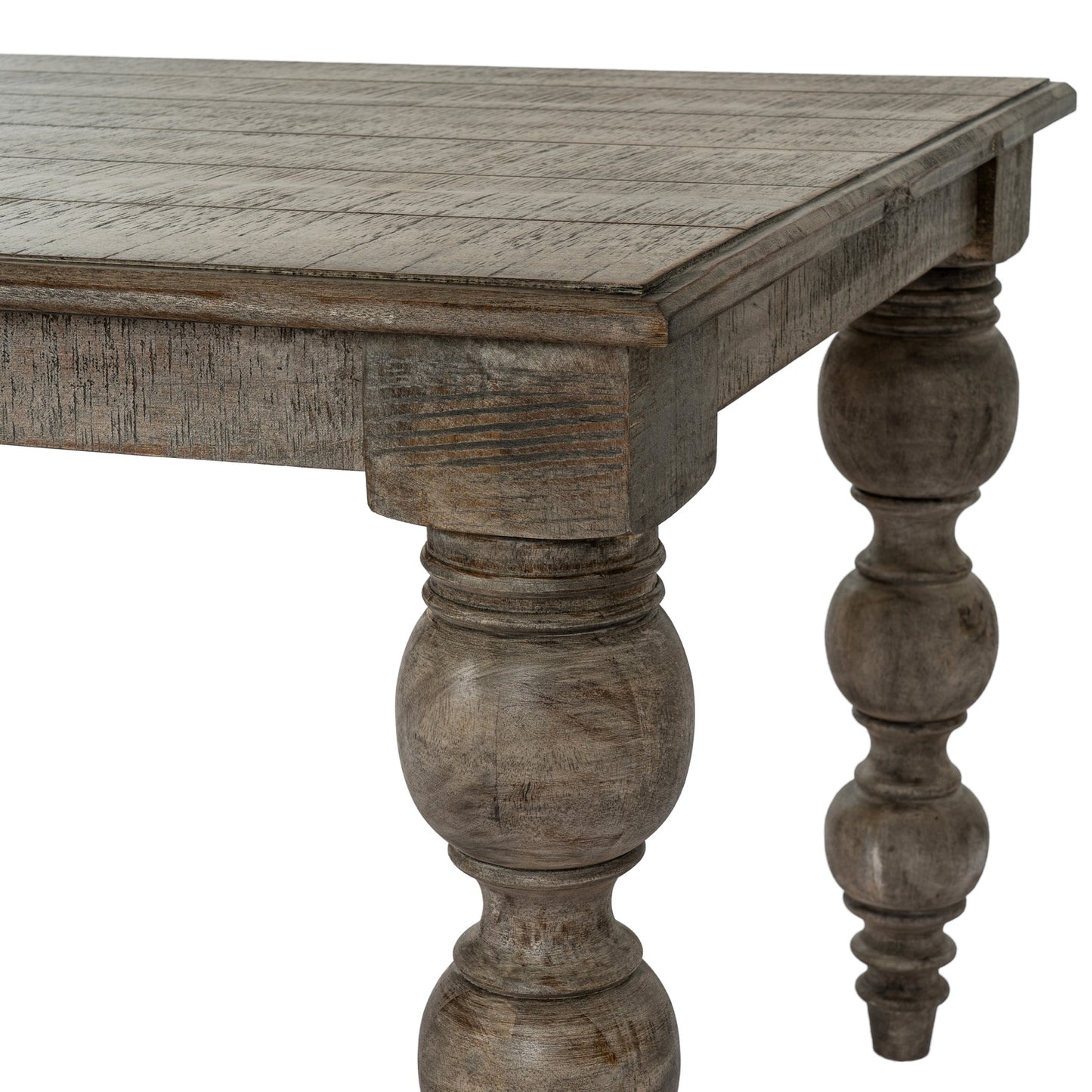 Satin Finish Rectangular Dining Table