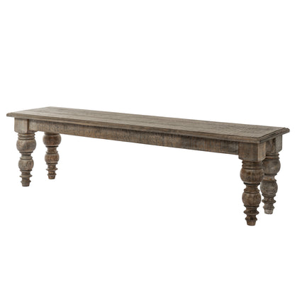 Satin Finish Rectangular Bench
