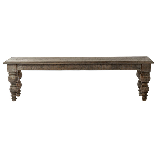 Satin Finish Rectangular Bench