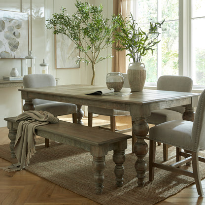 Satin Finish Rectangular Bench