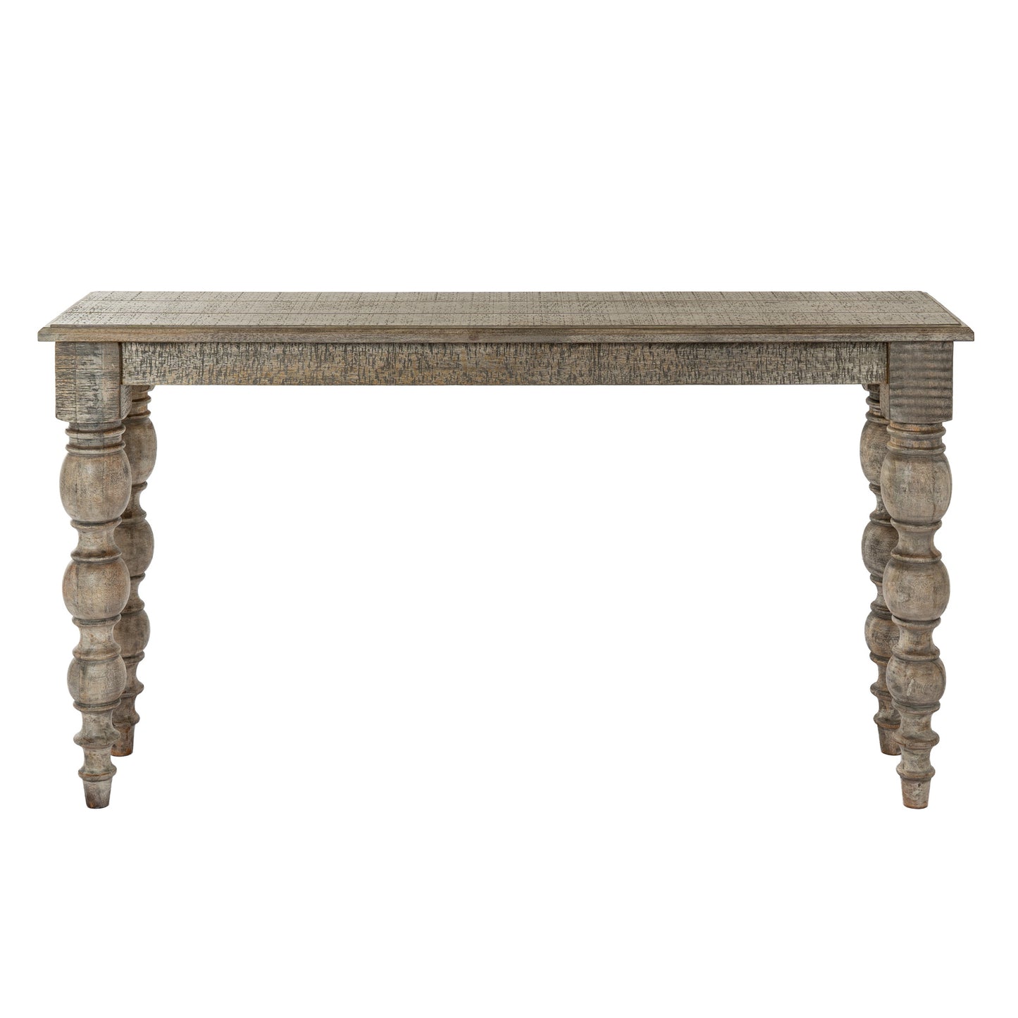 Satin Finish Architectural Console Table