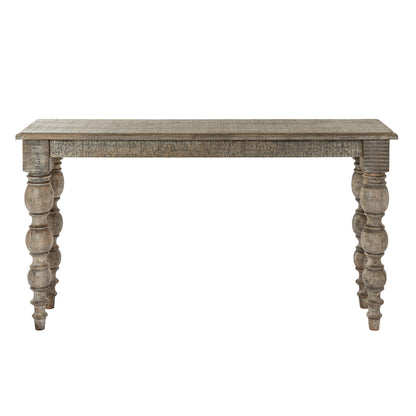 Satin Finish Architectural Console Table