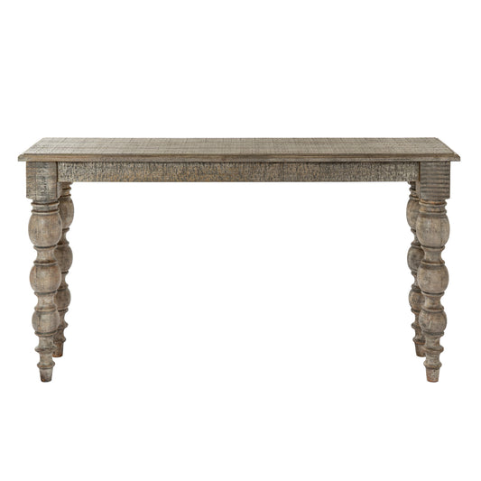 Satin Finish Architectural Console Table