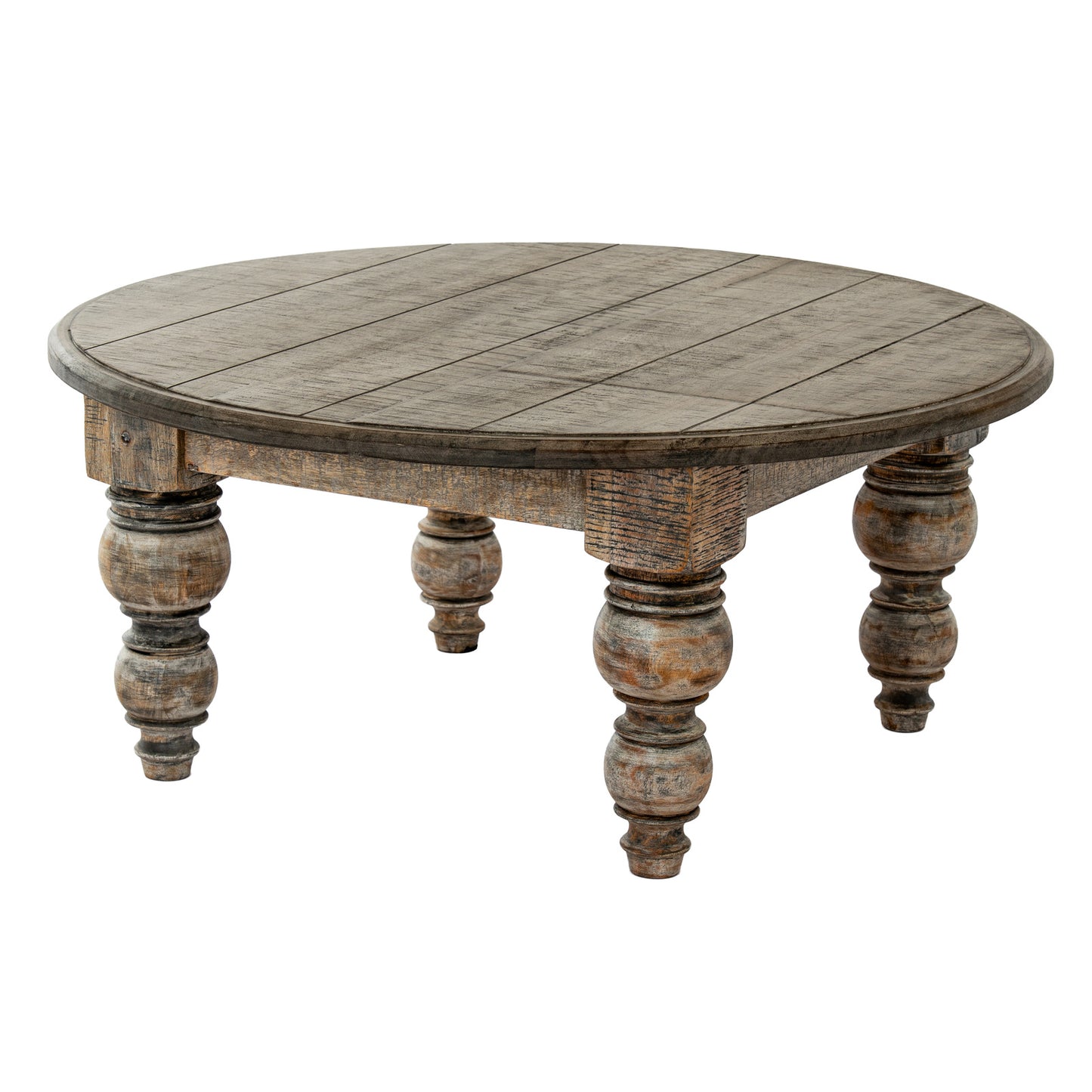 Satin Finish Circular Coffee Table