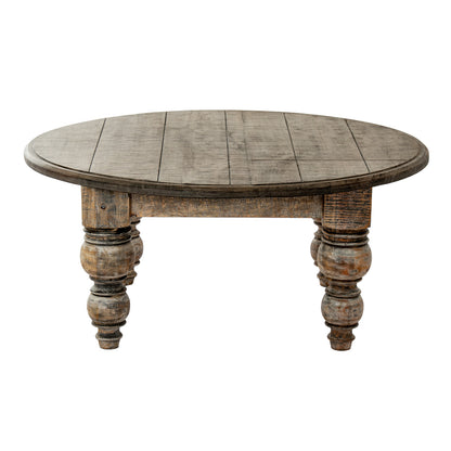 Satin Finish Circular Coffee Table